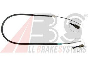 A.B.S. K19196 trosas, stovėjimo stabdys 
 Stabdžių sistema -> Valdymo svirtys/trosai
7700 424 468, 7700 834 655