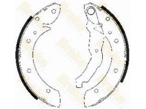 Brake ENGINEERING SH2483 stabdžių trinkelių komplektas 
 Techninės priežiūros dalys -> Papildomas remontas
7701204883
