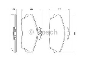 BOSCH 0 986 424 566 stabdžių trinkelių rinkinys, diskinis stabdys 
 Techninės priežiūros dalys -> Papildomas remontas
SFP 1003 60, 2217 3501170, 33023501170