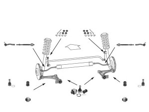 MEYLE WG0541400 vairavimo mechanizmas; rato pakaba 
 Ašies montavimas/vairavimo mechanizmas/ratai -> Prekių paieška pagal schemą