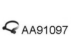 VENEPORTE AA91097 spaustukas, išmetimo sistema 
 Išmetimo sistema -> Surinkimo dalys -> Atskiros surinkimo dalys -> Užveržimo elementas
7703083454, 8200157361, 9401713588