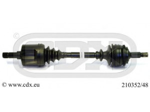 CDX 210352/48 kardaninis velenas 
 Ratų pavara -> Kardaninis velenas