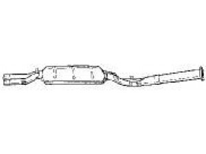 AKS DASIS SG18407 vidurinis duslintuvas