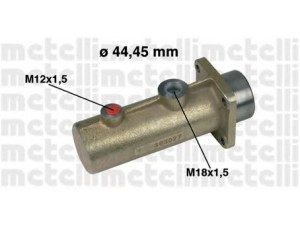 METELLI 05-0105 pagrindinis cilindras, stabdžiai
4164296, 4324597, 4732110, 4754206