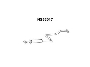 VENEPORTE NS53017 priekinis duslintuvas
2003078R10, 2003078R11, B003M78R1AGA