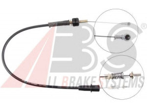 A.B.S. K33560 akceleratoriaus trosas 
 Kuro mišinio formavimas -> Karbiuratorius, sistema -> Valdymo sąsajos/amortizatorius/kameros
847055, 847077, 847119, 90466489