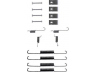 priedų komplektas, stabdžių trinkelės