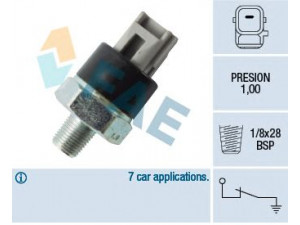 FAE 12545 alyvos slėgio jungiklis 
 Variklis -> Variklio elektra
MN-137360