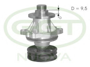 GGT PA10587 vandens siurblys 
 Aušinimo sistema -> Vandens siurblys/tarpiklis -> Vandens siurblys
11511433712, 11511433828, 11511437648