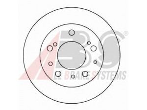 A.B.S. 15045 stabdžių diskas 
 Stabdžių sistema -> Diskinis stabdys -> Stabdžių diskas
756844, 7568440, 4246.N3, 7531819