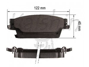 KAISHIN D10164 stabdžių trinkelių rinkinys, diskinis stabdys 
 Techninės priežiūros dalys -> Papildomas remontas
89047757, 980447758