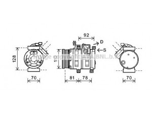 AVA QUALITY COOLING DWK100 kompresorius, oro kondicionierius 
 Oro kondicionavimas -> Kompresorius/dalys
1621303011, 1621303111