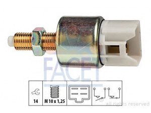 FACET 7.1119 stabdžių žibinto jungiklis 
 Stabdžių sistema -> Stabdžių žibinto jungiklis
36750-S74-D00, 36750-S84-003, 36750-SEA-003