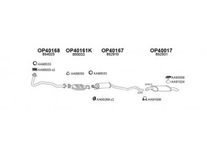 VENEPORTE 770135 išmetimo sistema 
 Išmetimo sistema -> Išmetimo sistema, visa