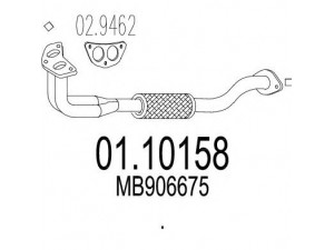 MTS 01.10158 išleidimo kolektorius 
 Išmetimo sistema -> Išmetimo vamzdžiai
MB906675