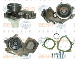 HELLA 8MP 376 807-321 vandens siurblys 
 Aušinimo sistema -> Vandens siurblys/tarpiklis -> Vandens siurblys
46410551, 7691408