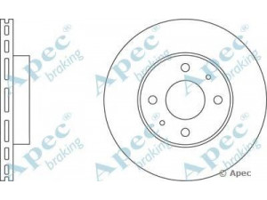 APEC braking DSK655 stabdžių diskas 
 Stabdžių sistema -> Diskinis stabdys -> Stabdžių diskas
4020694M01