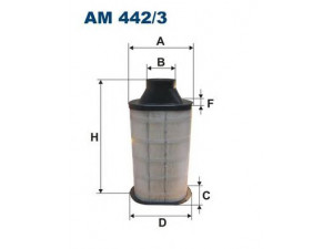 FILTRON AM442/3 oro filtras
3120490
