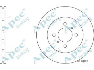 APEC braking DSK2064 stabdžių diskas 
 Stabdžių sistema -> Diskinis stabdys -> Stabdžių diskas
MB699284, MB699285, MR449771, MB699284