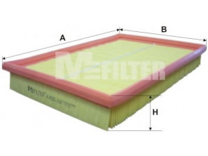 MFILTER K 420 oro filtras 
 Techninės priežiūros dalys -> Techninės priežiūros intervalai
835 626, 9129747, 9196120