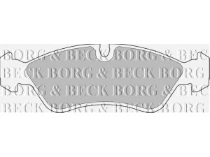 BORG & BECK BBP1423 stabdžių trinkelių rinkinys, diskinis stabdys 
 Techninės priežiūros dalys -> Papildomas remontas
11046152, 1605454, 1605746, 1605789