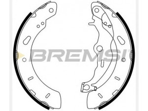 BREMSI GF0248 stabdžių trinkelių komplektas
1696629, 1755477, 1821037, BV612200AB