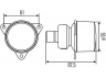 HELLA 2NE 008 221-037 galinis rūko žibintas
0889352, 11068483, 825-BRL 007