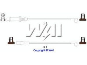 WAIglobal SL228 uždegimo laido komplektas