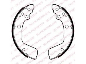 DELPHI LS2046 stabdžių trinkelių komplektas 
 Techninės priežiūros dalys -> Papildomas remontas
53200-63J02