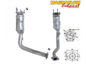 MAGNAFLOW 71812 katalizatoriaus keitiklis 
 Išmetimo sistema -> Katalizatoriaus keitiklis
46808606