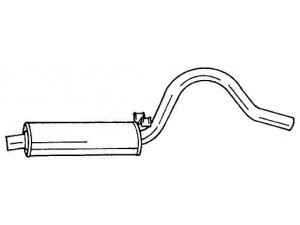 AKS DASIS SG40417 vidurinis duslintuvas
