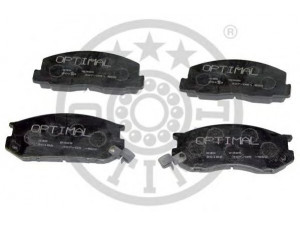 OPTIMAL 9385 stabdžių trinkelių rinkinys, diskinis stabdys 
 Techninės priežiūros dalys -> Papildomas remontas
0446527010, 0446527030, 0446528010