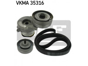 SKF VKMA 35316 V formos rumbuotas diržas, komplektas 
 Techninės priežiūros dalys -> Techninės priežiūros intervalai
11 28 8 510 238, 11 28 8 512 248