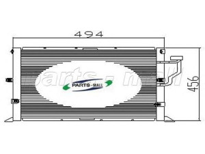 PARTS-MALL PXNCV-001 kondensatorius, oro kondicionierius
5147946, 64531385165, 64538369105
