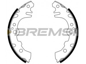 BREMSI GF0673 stabdžių trinkelių komplektas 
 Techninės priežiūros dalys -> Papildomas remontas
04495B2180, 04495B2220