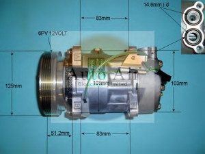 AUTO AIR GLOUCESTER 14-9686 kompresorius, oro kondicionierius 
 Oro kondicionavimas -> Kompresorius/dalys
6848393, 6848585, 9137236, 9447271