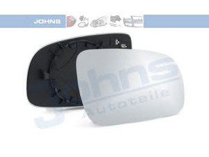 JOHNS 95 25 38-81 veidrodėlio stiklas, išorinis veidrodėlis 
 Kėbulas -> Keleivių kabina -> Veidrodėlis
6N1 857 522C