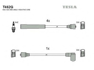 TESLA T462G uždegimo laido komplektas 
 Kibirkšties / kaitinamasis uždegimas -> Uždegimo laidai/jungtys
1063606