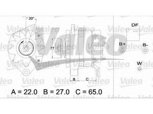 VALEO 436356 kintamosios srovės generatorius
5000788772