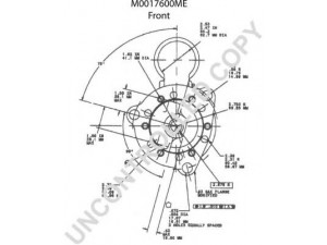 PRESTOLITE ELECTRIC M0017600ME starteris