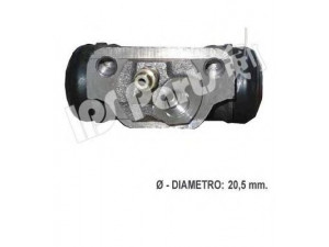 IPS Parts ICR-4212 rato stabdžių cilindras 
 Stabdžių sistema -> Ratų cilindrai
47550-26100, 47550-29125, 47550-29175