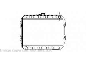 AVA QUALITY COOLING VW2090 radiatorius, variklio aušinimas 
 Aušinimo sistema -> Radiatorius/alyvos aušintuvas -> Radiatorius/dalys
1640004020, 1640035350, 1640071070
