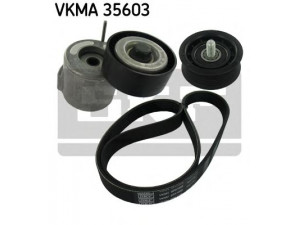 SKF VKMA 35603 V formos rumbuotas diržas, komplektas 
 Techninės priežiūros dalys -> Techninės priežiūros intervalai
51758384, 51820520, 51824328, 03G 903 137 B