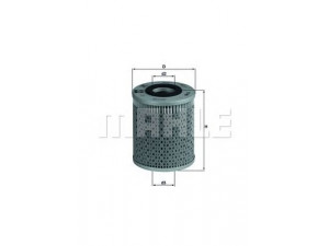 KNECHT OX 51 alyvos filtras 
 Techninės priežiūros dalys -> Techninės priežiūros intervalai
11421251964, 11421256402, 11421256714