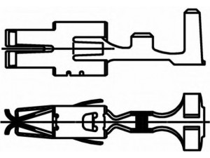HELLA 8KW 863 951-013 kabelio jungtis