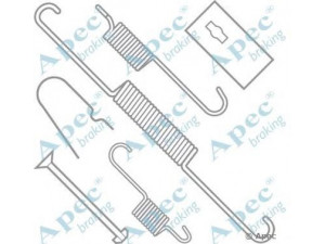 APEC braking KIT644 priedų komplektas, stabdžių trinkelės 
 Stabdžių sistema -> Būgninis stabdys -> Dalys/priedai