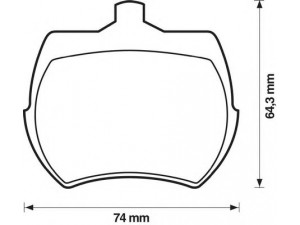 BENDIX 571212X stabdžių trinkelių rinkinys, diskinis stabdys 
 Techninės priežiūros dalys -> Papildomas remontas
GBP177, GBP213, GBP281, GBP90213