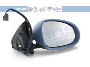 JOHNS 95 50 38-21 išorinis veidrodėlis 
 Kėbulas -> Langai/veidrodėliai -> Veidrodėlis
3C0 857 538A, 3C1 857 508DM, 3C1 857 508DM 9B9