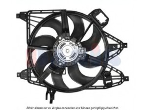 AKS DASIS 188028N elektrovariklis, raditoriaus ventiliatorius 
 Aušinimo sistema -> Radiatoriaus ventiliatorius
7701062958, 7701062959