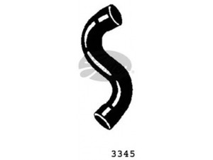 GATES 3345 radiatoriaus žarna
11531266077, 16418500